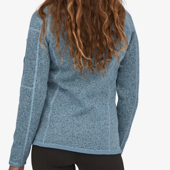 Patagonia Better Sweater Women’s 1/4 Zip Fleece Pullover Size Small Steam Blue - Picture 2 of 9